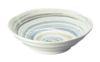 EAST Table Uzukohiki Earthenware X Made In Microwave and Dishwasher Safe 5.0 Bowl, 16.3 H4.5, Japan,