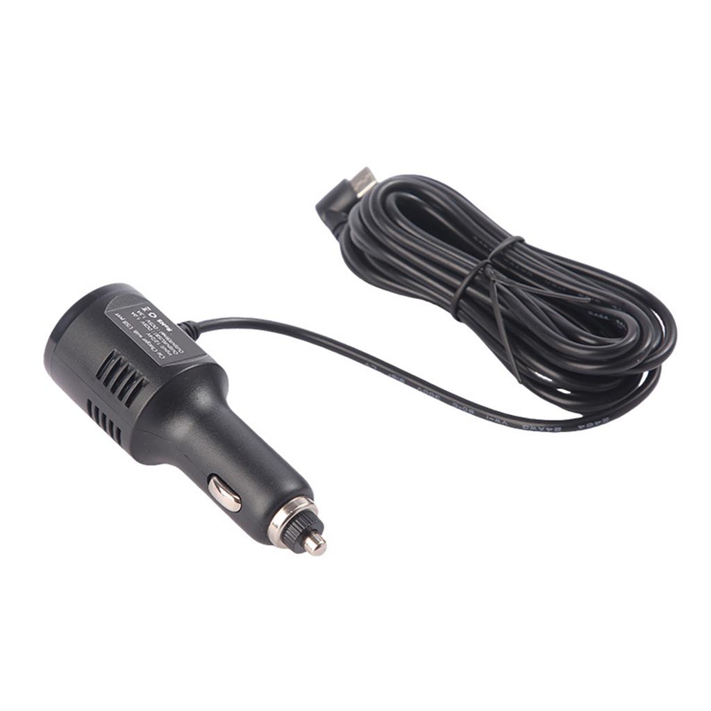 Умное USB Автомобильное Зарядное Устройство 340 см Угловой USB C Шнур Выход 5V1A Защита от Короткого Замыкания Совместимо для 12В 24В Автомобиля