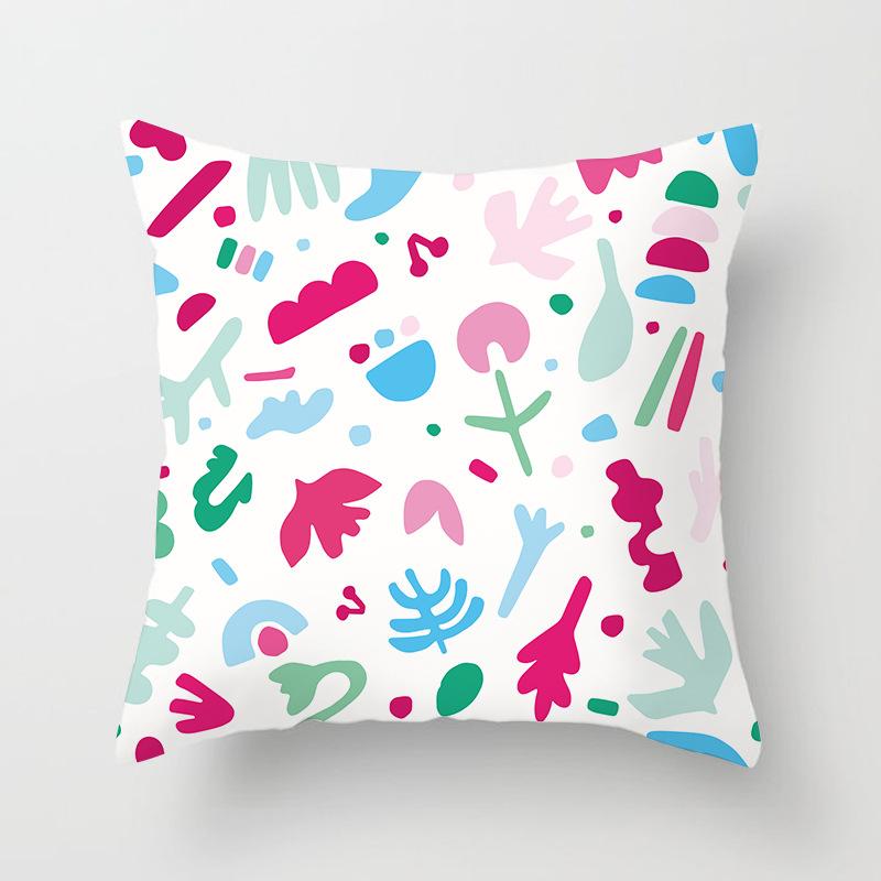 New Abstract Painting Pillowcase Matisse Series Pillows Sofa Car Cushion Pillowcase