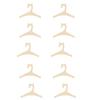 10Pcs Non Slip Baby Clothes Hanger Rabbit/Bear Baby Clothes Rack Wooden Clothes Hanger  Kids Present