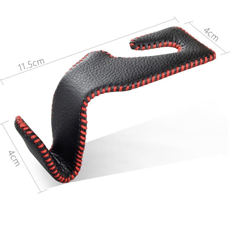 1 шт. крючки для подголовника автомобильного сиденья, кожаная скрытая задняя вешалка, держатель для хранения, органайзер, задняя стойка для кошельков, сумок, аксессуары для интерьера