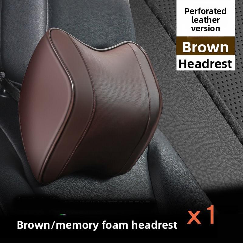 Подушка подголовника автомобиля, поясничная подушка, подушка для шеи из хлопка с памятью для автомобиля, сиденье автомобиля, автомобильная подушка, поддержка спины, удобная