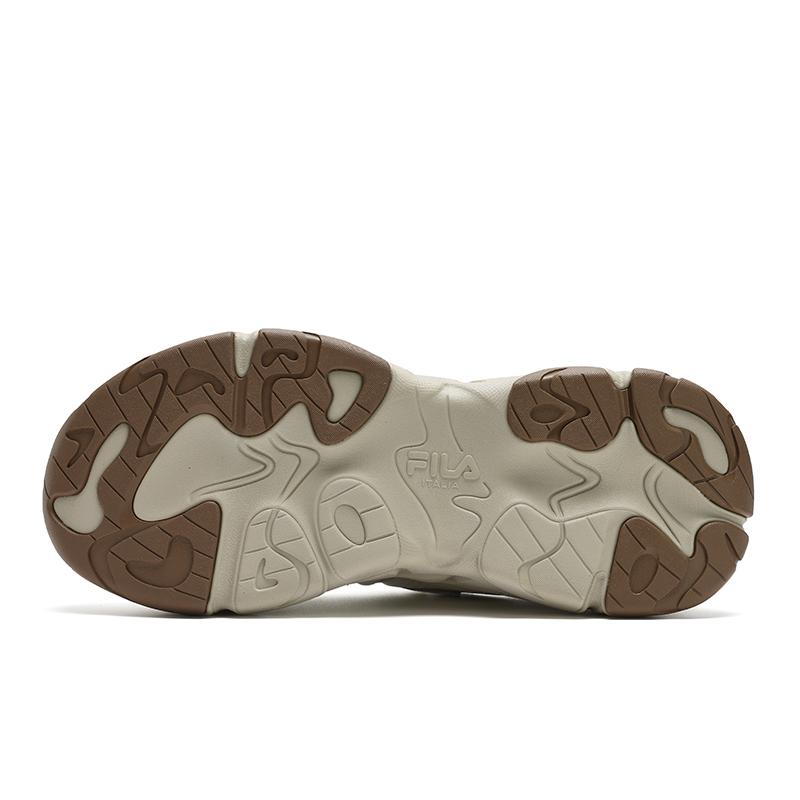 Fila Mars 3 Модные Универсальные Удобные Нескользящие Прочные Низкие Повседневные Кроссовки Мужские Белый Желтый F12M442119FWF