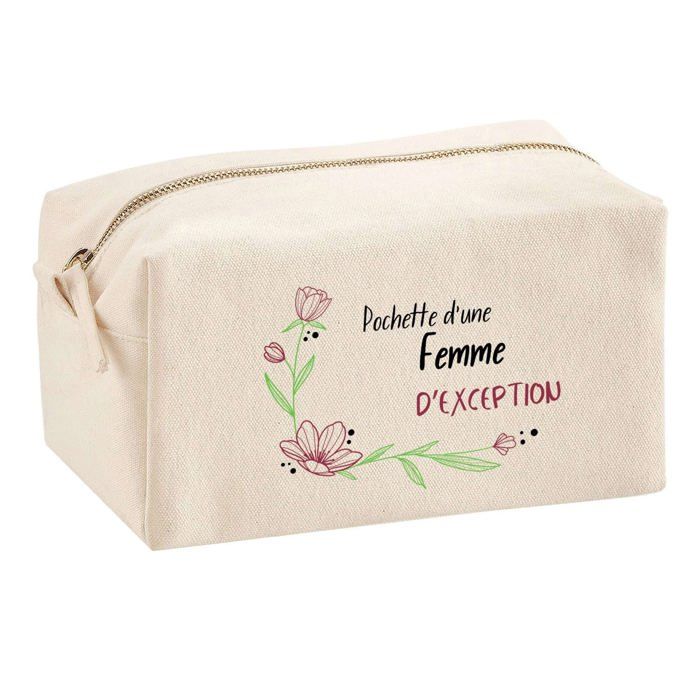 Trousse multifonction Femme de Ménage d'exception Cadeau Anniversaire Collègue Départ Retraite | Trousse Scolaire Fournitures Bureau