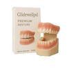 Premium Silicone Denture for Glidewellpd Smileasego Full Mouth Dentures Replacement Comfort Fit Adjustable Dental Appliance