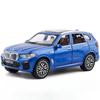 New 1:32 Scale  BMW X5 Alloy Car Model Die-cast Toy Light Sound SUV 6 Doors Openable Miniature Vehicle Children's Collection Gift Pickup Ornaments