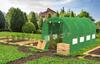 Tunel Foliowy Ogrodowy Szklarnia Foliak Uv4 4,5X2M 10M² Wielosezonowy Mocny