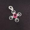 Pink Tourmaline Gemstone 925 Sterling Silver Jewelry Handmade Designer Pendant PP-41-13