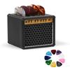 Guitar Pick Holder, Guitar Pick, for Guitar Players Lovers Guitar Picks Organizer Simulation Speaker Desktop Ornaments Gift