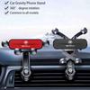 Gravity Phone Holder Car Air Vent Mobile Phone Mount Metal Stand Auto Interiors For Alfa Romeo 4C 159 166 Spider Giulia 156 Mito