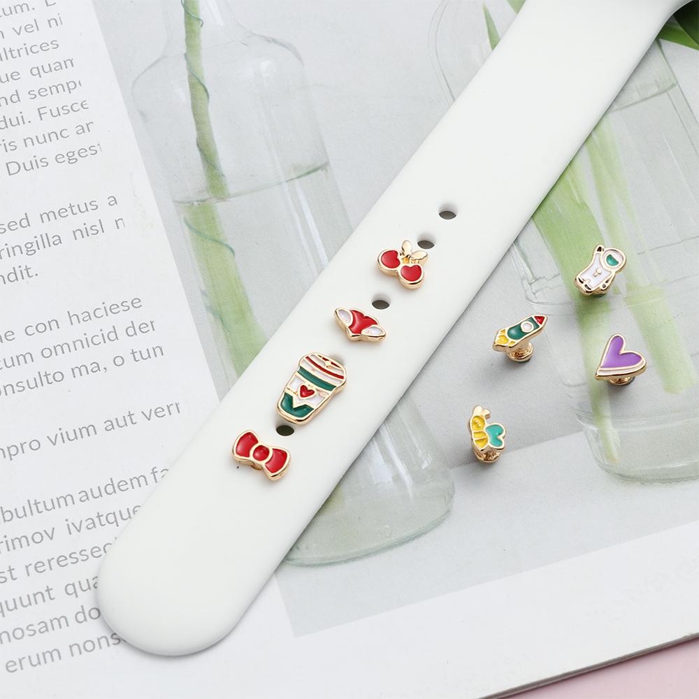 Watch Band Ornament Metal Leg Decorative Nails Strap Accessories Watchband Decorative Charms