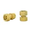 Brass G1/2 G3/4 G1 Male Female Thread Connector Elbow Copper Repair Fittings Copper Metal Threaded Water Pipe Connector