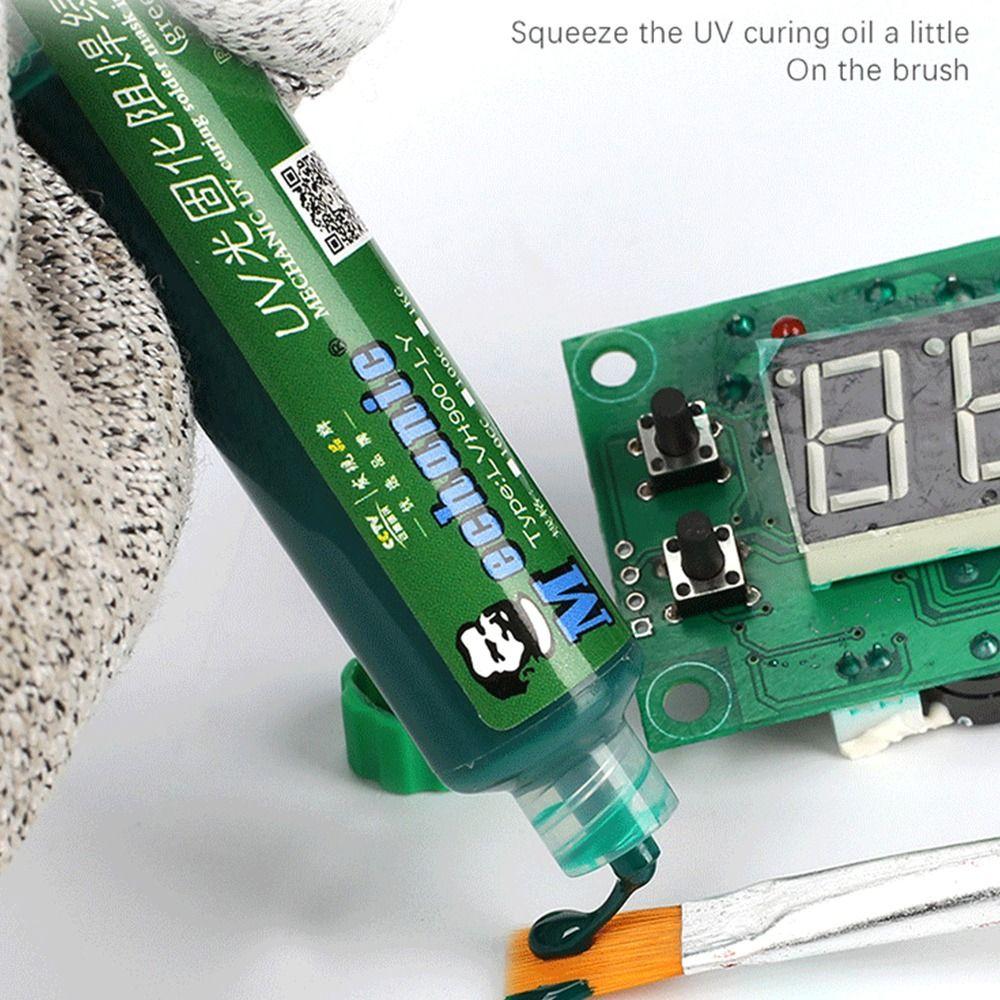 10CC UV Light Curing Oil Prevent Corrosive Arcing UV Curable Solder Welding Flux BGA PCB