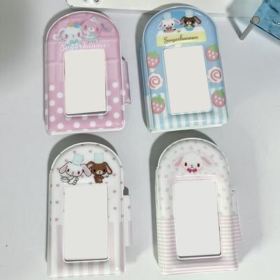 Милый фотоальбом 3-дюймовый держатель для фотокарт Idol Card Binder Collection Book 32 Pocket Book Альбом Чехол для хранения фотокарт