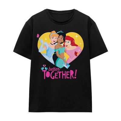 Disney Princess Футболка унисекс для взрослых Better Together ко Дню святого Валентина