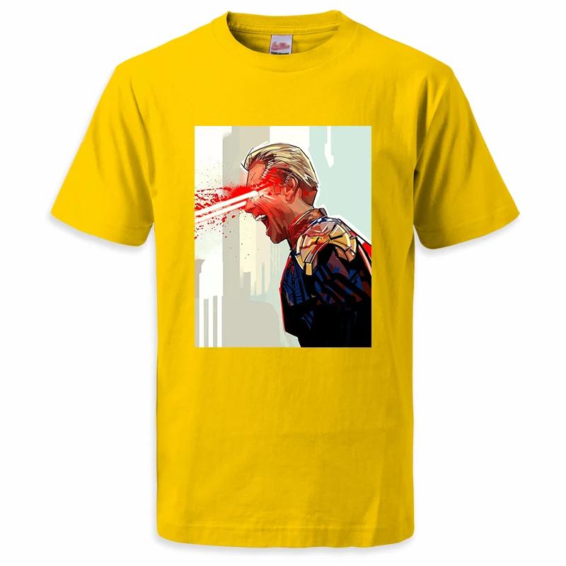 The Boys Tshirts Mens TV Show Starlight Women T-Shirts Homelander Funny T Shirt Cotton Fashion Designer Male Clothes Tops Tees