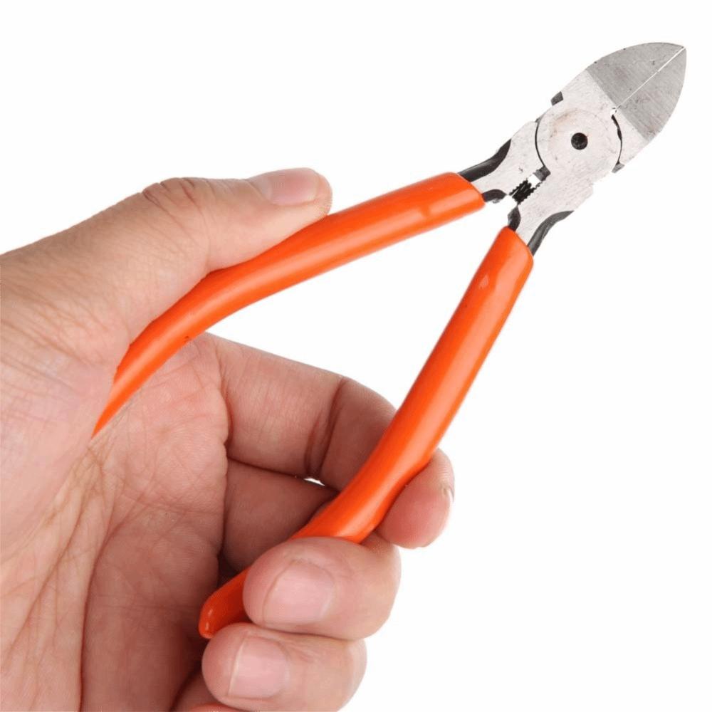 Chrome Vanadium Steel Cable Cutting Pliers 5in Wire Cutters Side Cutter Electronic Work
