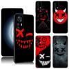 Smile Skeleton Devil Black Phone Case For Xiaomi Redmi 7A 8A 9A 10A 11A 9C 10C 12C 13C 11 Prime A1 A2 Plus 12 4G Note 9T 12R