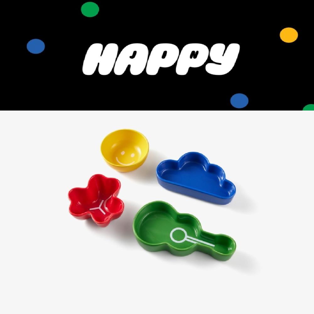 BTS Набор тарелок Jin HAPPY