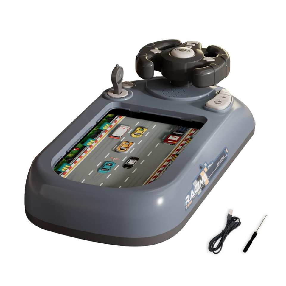 Симулятор вождения, гоночная настольная игра со звуком, интерактивная симуляция, гоночная игрушечная машинка, приключенческая игрушка для детей 3+ в подарок