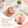 Soft Texture Slow Rising Fruit Toy Peach Shape Sensory Fruit Fidget Toy  Relaxation