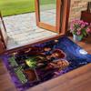 Crystal Velvet Rug Custom Name Text, Soft Non Slip Floor Mat Home DecorHocus Pocus Sanderson Sisters