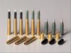 Tamiya Military Miniature Series 198 German Army StuG III Ammunition Plastic Model Parts 35198 1/35 No. Set, Brass,