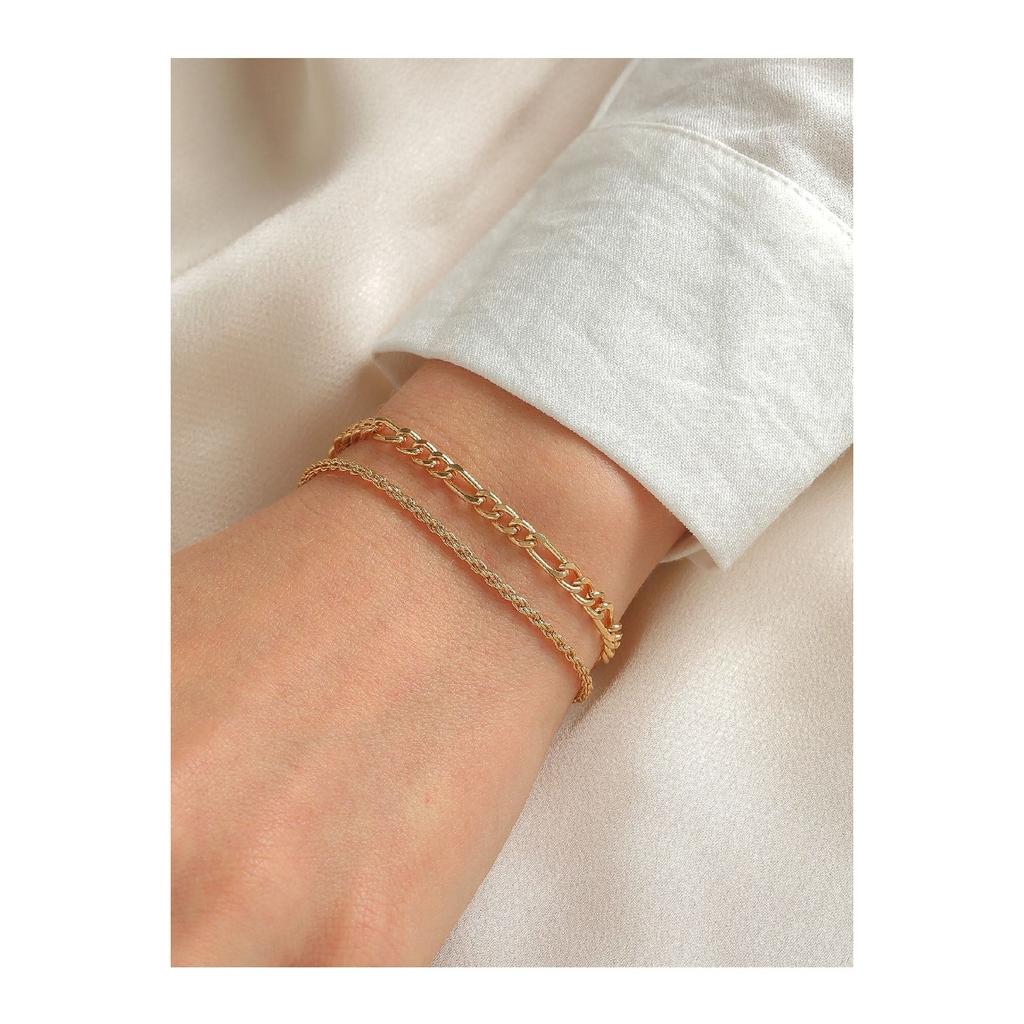 Серебряный цветной комбинированный браслет унисекс avin и Burgu - 2123