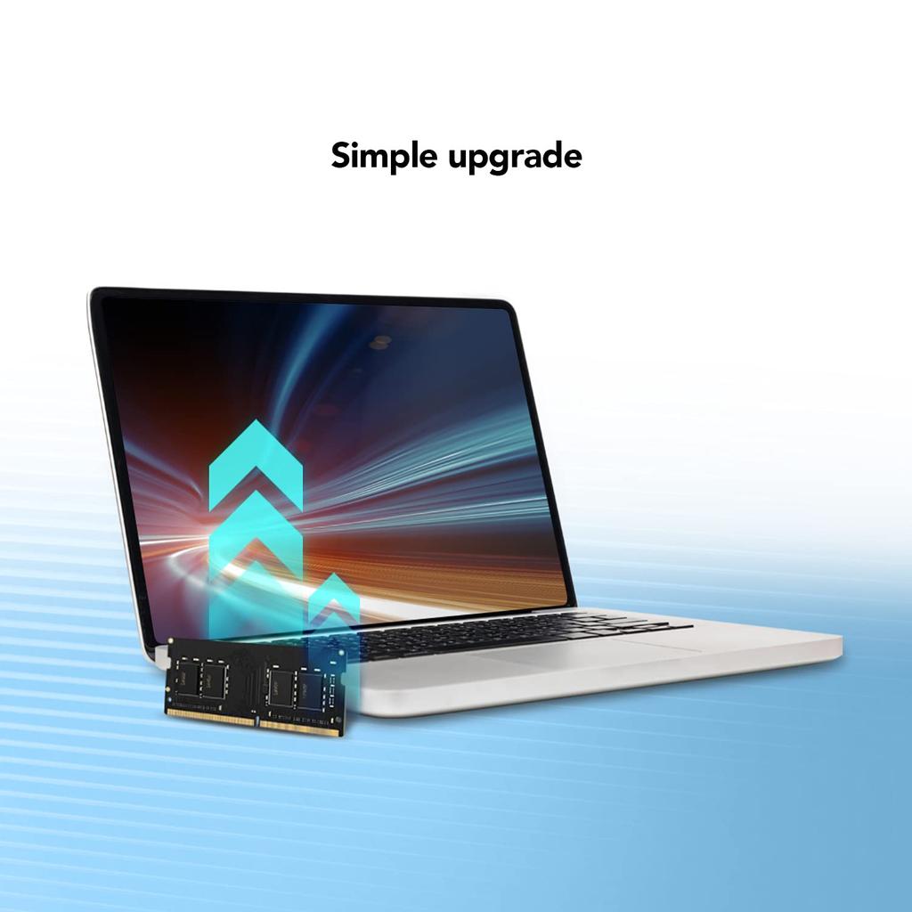 Lexar 16GB DRAM Light User DDR4 3200 MHz SODIMM Laptop Memory Performance Upgrade LD4AS016G-B3200GSST