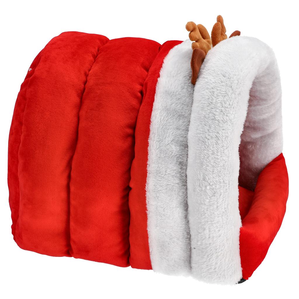 Christmas Nest For Animals Cat Dog Soft Cushion Santa Claus 40X40
