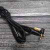 High quality audio cable For ATH M40X/M50X/M60X/M70X Headset 3.5mm to 2.5mm plug with microphone braided wire