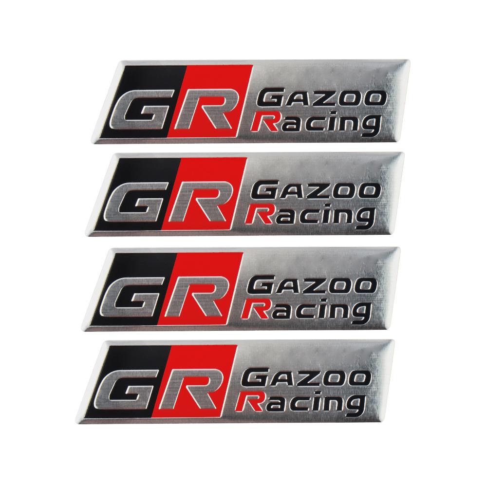 1 шт. 3D Алюминиевый Спортивный Значок GR Sport Наклейка на Авто Логотип Маркировка Эмблема Наклейка Декор Для RAV4 Avensis Prado Prius Автоаксессуар