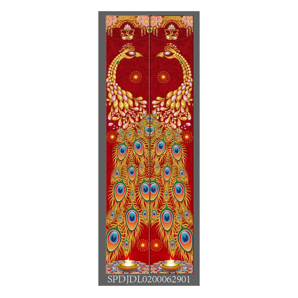 Indian Diwali Outdoor Party Party Decoration Porch Couplet Polyester Cloth Flag