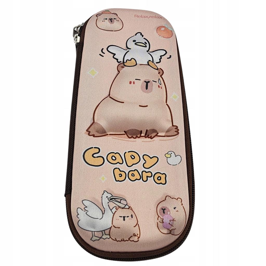 Capybara School Pencil Case For School Capybara Organizer For Supplies Crayons