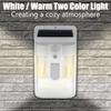 Outdoor Solar Wall Lamp PIR Sensor Tungsten Filament Lamp and Outdoor Waterproof Torch Use An External 18650 Battery Night Light