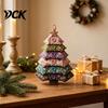 Quilting Crafts for Halloween DIY Quilted Fabric Tree Kit, Sewing Craft Decoration Adults Handmade Christmas Hanging Ornament Holiday Home Decor Step