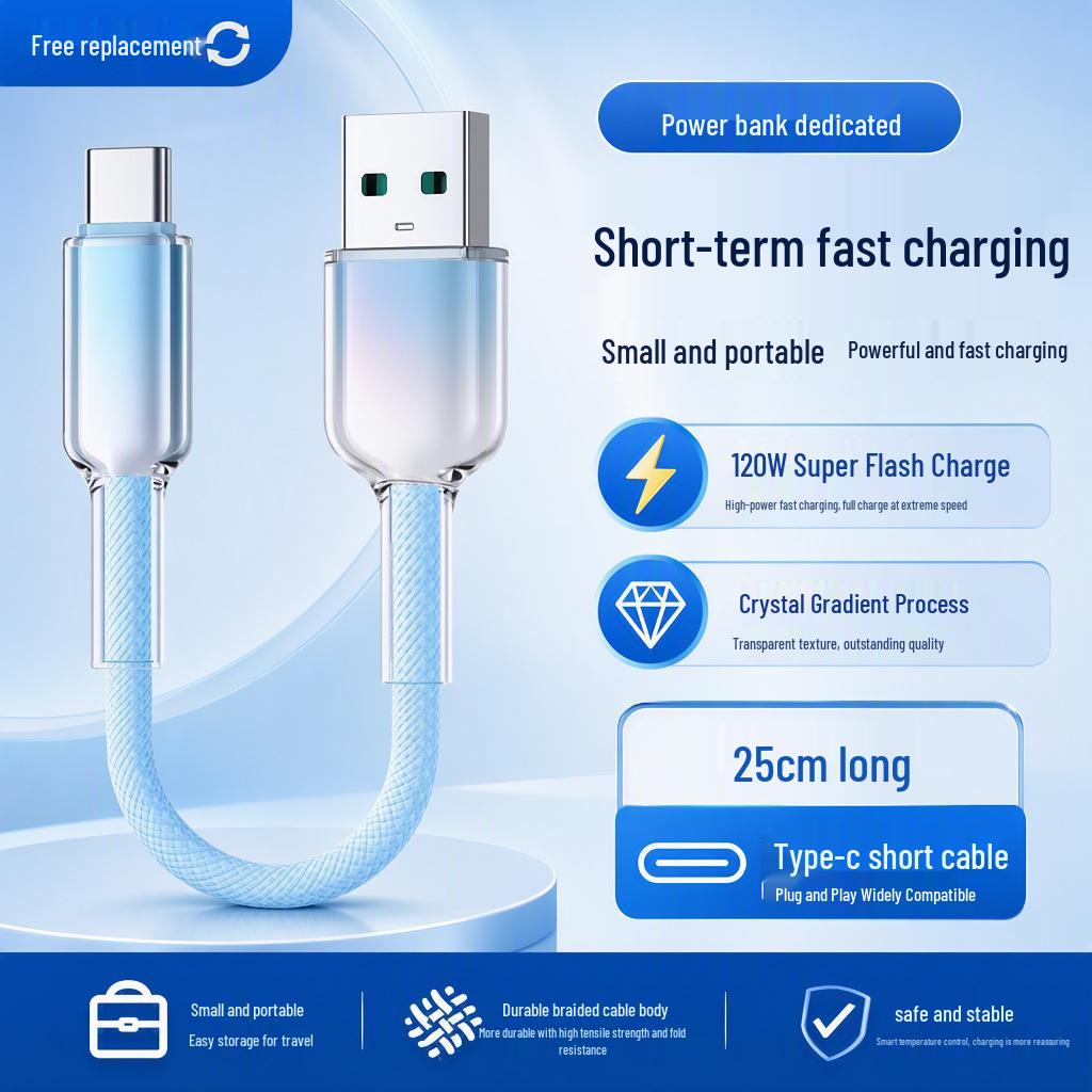 Быстрый USB-C кабель 240 Вт для Huawei, VIVO, Xiaomi, OPPO, Honor и Android-телефонов