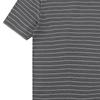 Polo Ralph Lauren SS25 Поло с коротким рукавом из полосатого хлопка с вышивкой логотипа Мужские топы Темно-серый 710916560-003