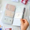 Cards Album Paper Craft Leather Card Holder Books Credit Card Container Collection Book Case