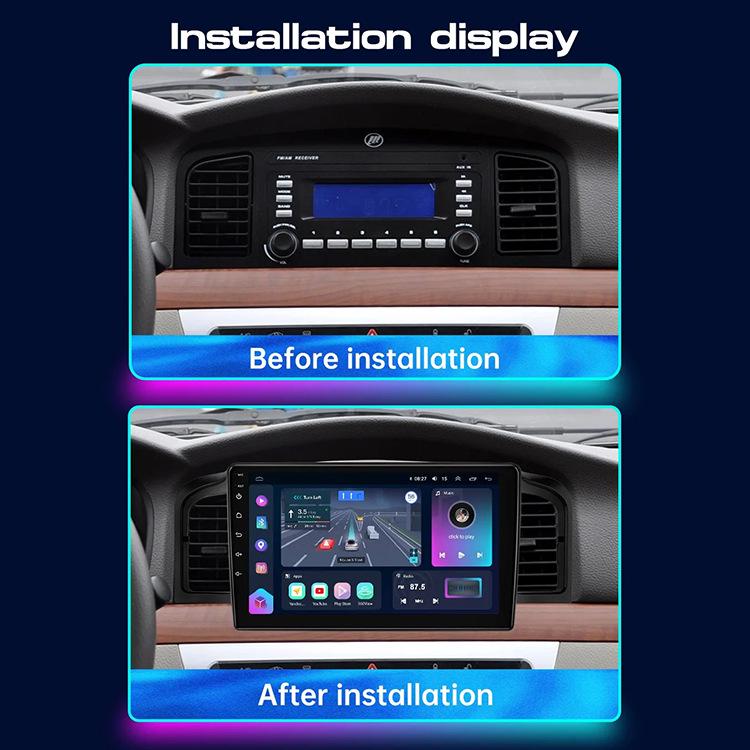 Автомобильный GPS-навигатор Lifan 620/Solano с Android HD, камерой заднего вида и CarPlay.
