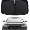 Windshield Sun Shade Compatible With Hyundai Sonata -2025, Front Window Shades  Fit For Sonata, Foldable Car Sun Shield With Steering Wheel Sunshade