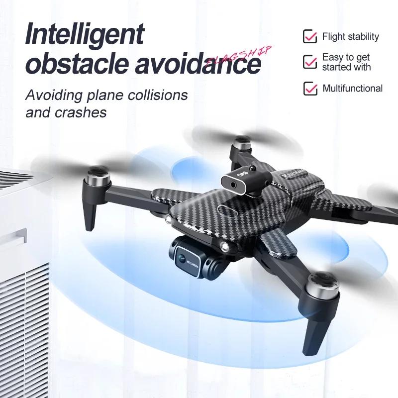 K611 MAX Drone Profissional Brushless Obstacle Avoidance 8K Двойная камера Оптическое позиционирование потока Складной летательный аппарат FPV 2024 Дрон