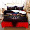 Cool Classic Mazinger Z Robot Printed Bedding Set 3 Pieces Duvet Cover Set for Fans Super Robot  Kpop Printed Bed Set