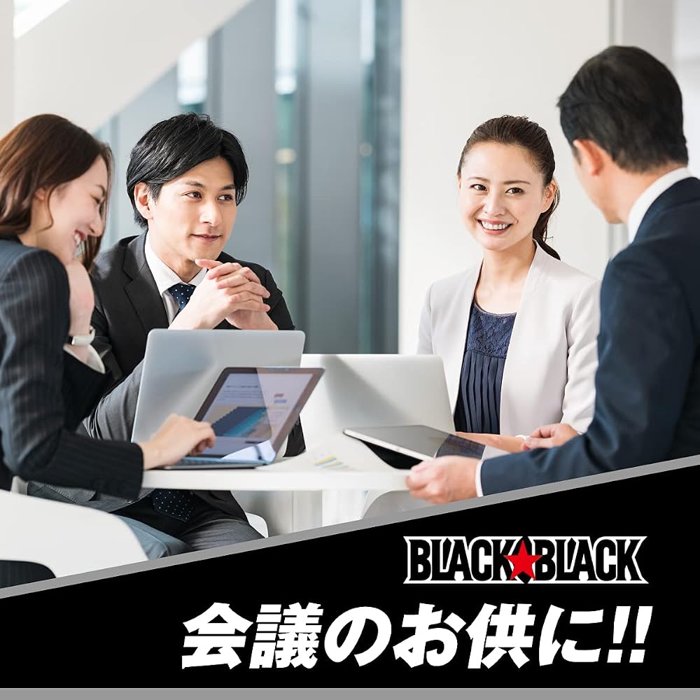 Lotte Black Black Gum 9 Pieces x 15 Packs Chewing Gum Sugar-Free Mint Flavor