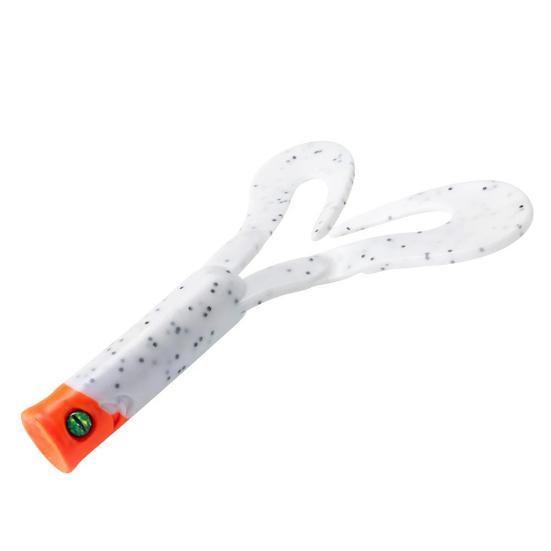 14,5 см / 21,7 г Двойной извивающийся хвост Мягкая приманка Дальний заброс ПВХ Бионическая искусственная приманка для рыбалки на пресноводную и морскую рыбу, форель, окунь