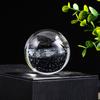 3D хрустальный шар с подставкой, планета, лазерная гравировка, глобус Солнечной системы, астрономический подарок, подарок на день рождения, стеклянная сфера, украшение для дома