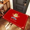 Dragon New Year Floor Mat Bedroom Bathroom Entrance Door Door Foot Mat Household Entryway Dirt Cartoon Door Mat Carpet