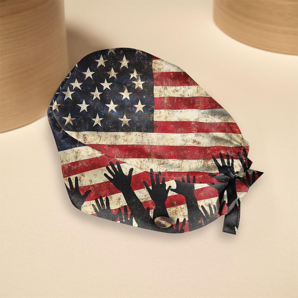 Модная рабочая шляпа с принтом Повседневная стираемая шляпа Сумка Кепка