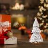 Desktop Mini Christmas Tree Reusable Good Detail Christmas Tree Top Decoration New Year Party Ambiance Prop Tree Topper Artificial Xmas Tree Ornament