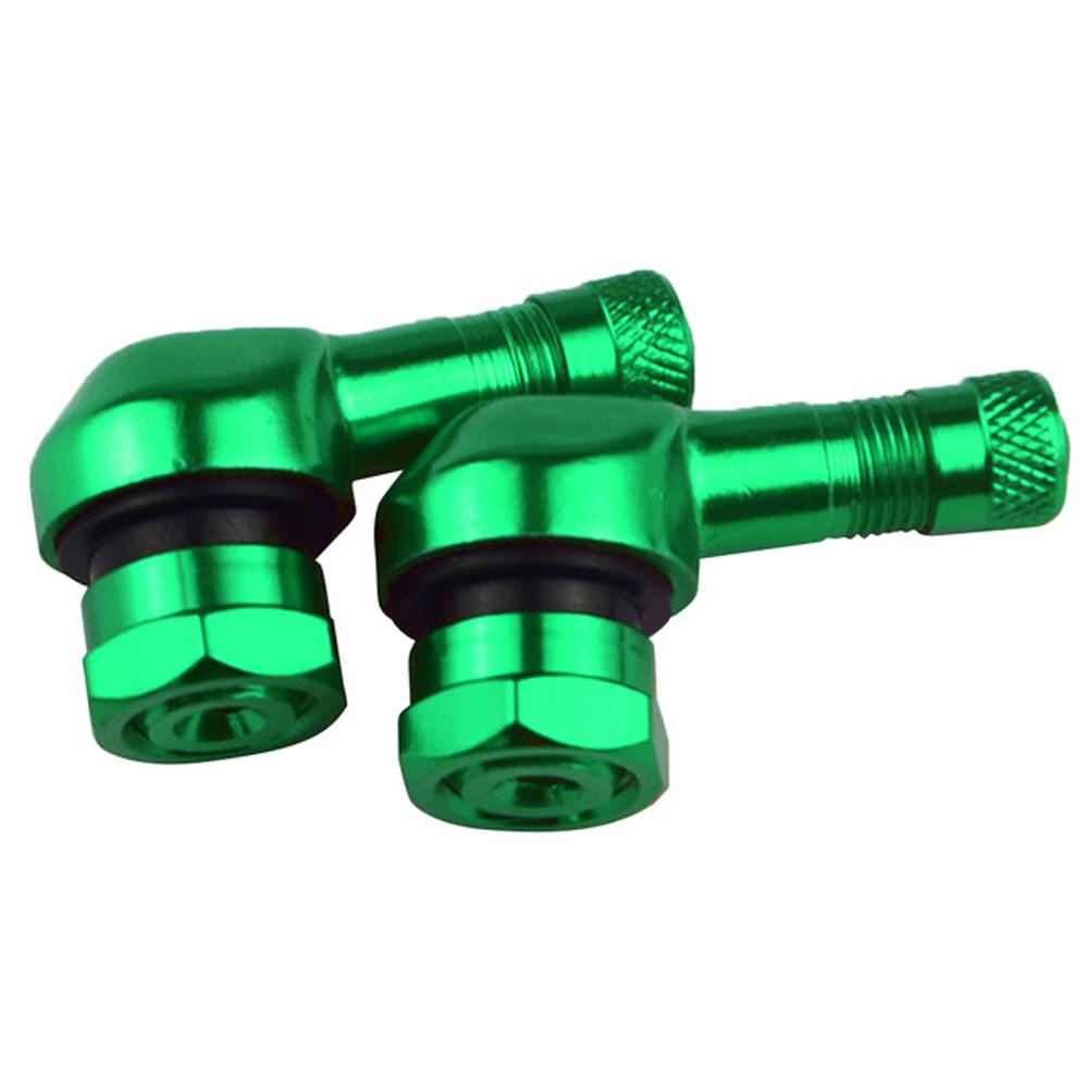 Aluminum Zinc Zinc Alloy Tubeless Valve Valves Stem Cap Motorcycle Valve Stem CNC Motorcycle Rim 90 Degree